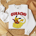 Gokachu Embroidered Shirt, Anime Embr Hoodie, Sweatshirt | RetroVerseTees.com