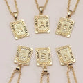 Gold Petite Initial Pendant Necklace T-Shirts, Hoodie, Sweatshirt | RetroVerseTees.com