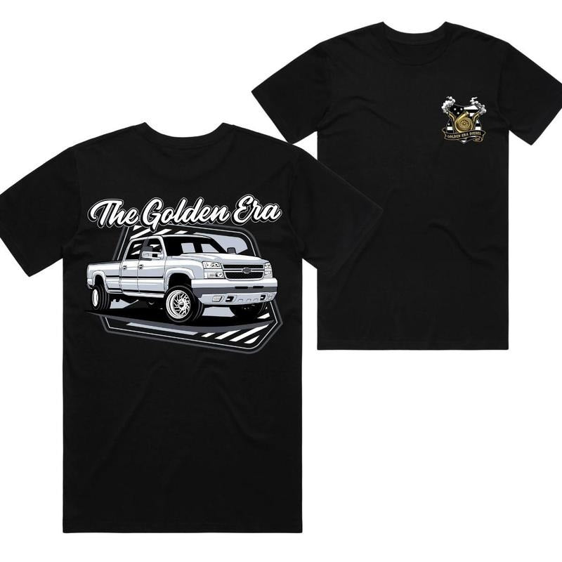 Golden Era Cat Eye Tee - Graphic Truck Stylish Car Merch For Automotive Enthusiasts Hoodie, Sweatshirt | RetroVerseTees.com