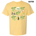Golf Day Collage Comfort Colors T-Shirt 'NLB' Hoodie, Sweatshirt | RetroVerseTees.com