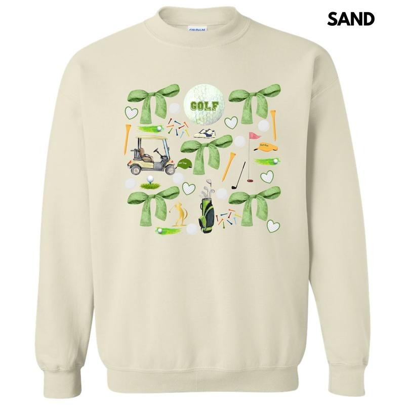 Golf Day Collage Sweatshirt 'NLB' T-Shirts, Hoodie | RetroVerseTees.com