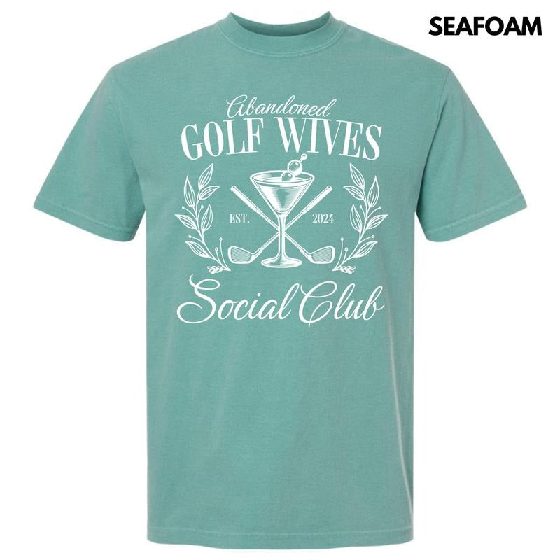 Golf Wives Social Club Comfort Colors T-Shirt 'NLB' Hoodie, Sweatshirt | RetroVerseTees.com