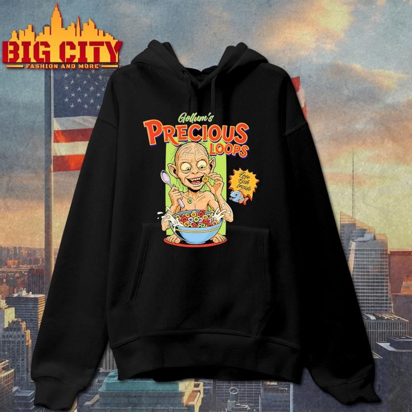 Gollum’s Precious Loops free fish inside shirt