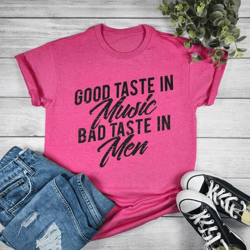 Good Taste In Music Graphic T-shirt Hoodie, Sweatshirt | RetroVerseTees.com