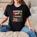 Goodbye 2024 Hello 2025 Christmas Trum Shirt, Funny Holiday Tee, Trum 2025 T-Shirt, Political Christmas Humor Shirt, New...