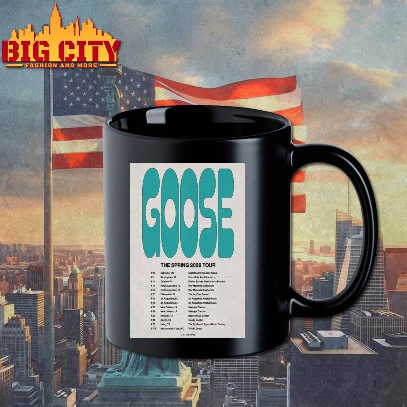 Goose The Spring Tour 2026 Poster shirt