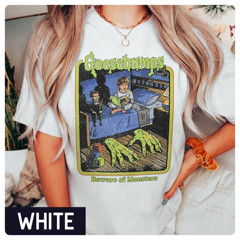 Goosebumps Beware Of Monsters Shirt,Goosebumps Tee, Goosebumps   Movie Shirt Hoodie, Sweatshirt | RetroVerseTees.com