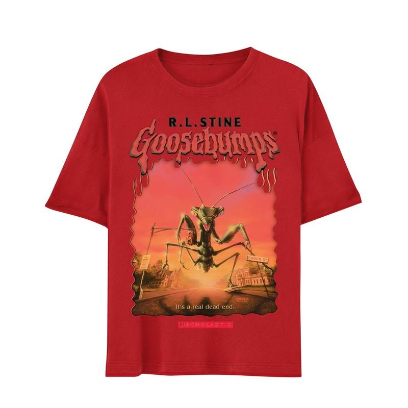 Goosebumps Shirt, It's A Real Dead End Shirt, RLStine Shirt, Goosebumps Giant Praying Mantis, Goosebumps   Shirt,...
