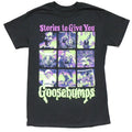 Goosebumps Stories To Give You Shirt, Goosebumps Panel Poster Tshirt, Goosebumps   Shirt, Green And Pink Halloween Shirt,...