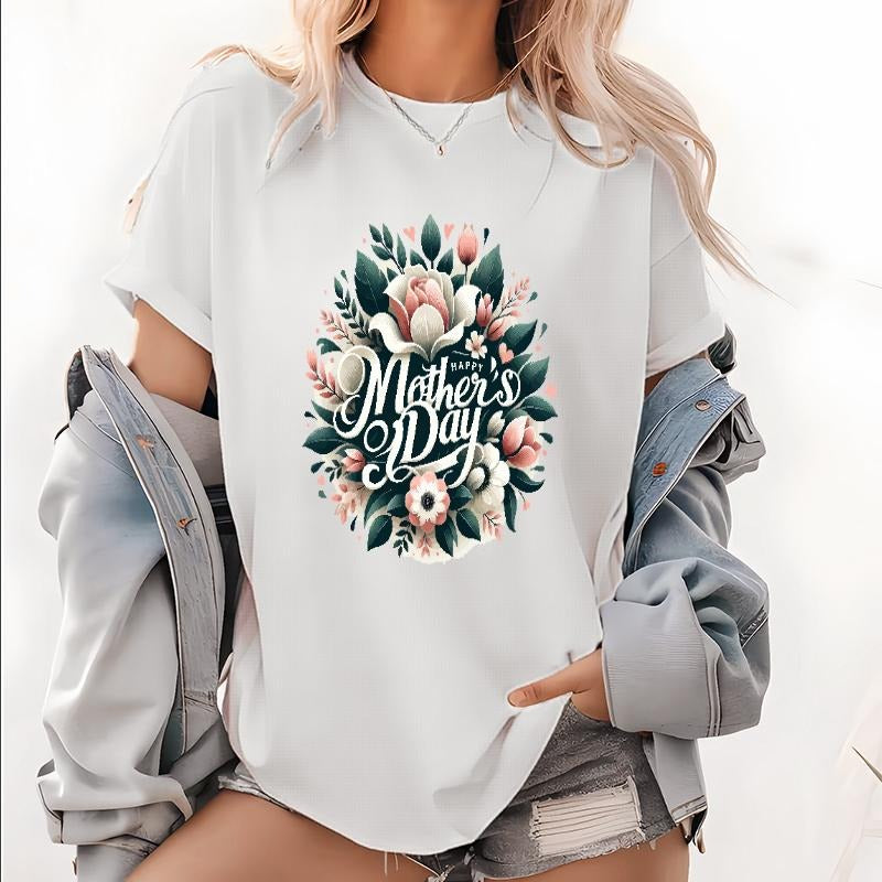 Gorgeous Floral "Happy TNF'WB shield Day" Graphic Shirt for WB shield Festive Look Hoodie, Sweatshirt | RetroVerseTees.com