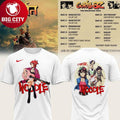 Gorillaz Band Noodle The Mountain Tour 2026 UK Two Sided Shirt