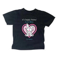 Gothic Emo Girl Top, Lover Happy Bunny Baby Tee, Scene Clothing 2000s, Y2k Top Women Streetwear, Casual Cotton Short...
