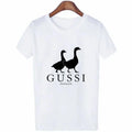 Gothic T-Shirt TNF Cloth Accessories Short Sleeve Straw hat pirates Female Summer Casual Top Women Crew White Basic Tees...