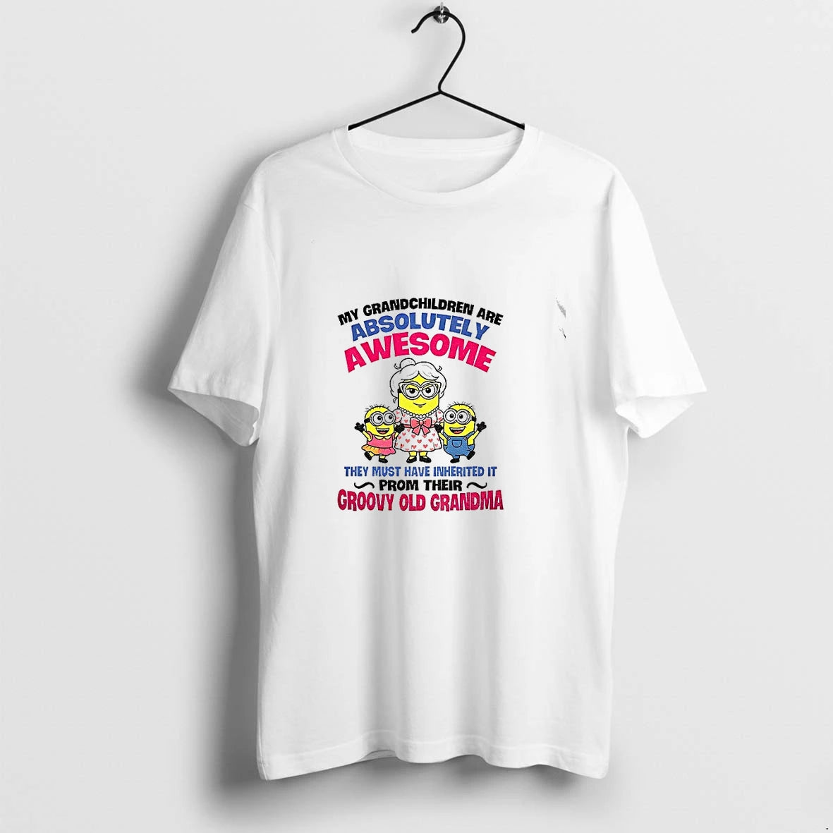 Grandchildren Minions Grandma My Grandchildren Are Absolutely Awesome They Must Tshirts Sweater