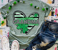 Grandma Clover Heart DTF Transfer - THIS IS NOT A SHIRT Hoodie, Sweatshirt | RetroVerseTees.com