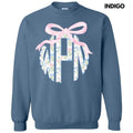 Grandmillennial Floral Monogram Sweatshirt 'NLB' T-Shirts, Hoodie | RetroVerseTees.com