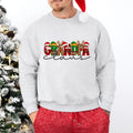 Grandpa Claus Faux Embroidery Unisex Sweatshirt T-Shirts, Hoodie | RetroVerseTees.com