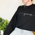 Granny Sweatshirt Grandma Casual Comfort Fit Womenswear T-Shirts, Hoodie | RetroVerseTees.com