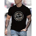 Graphic T-shirt - Classic Round Neck, Short Sleeves, Ultra-Soft Comfortable Tops with Unique Design