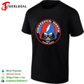 Grateful Darth the dark side parody logo shirt