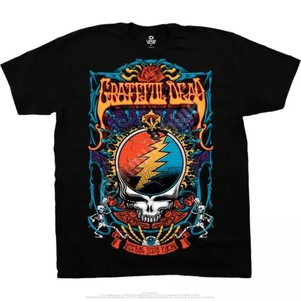 Grateful Dead-STEAL YOUR TRIPPY-SYF-T-SHIRT S-M-L-XL-2X Garcia, Wier,Lesh,Hart Cotton Menswear Top Decoration Hoodie,...