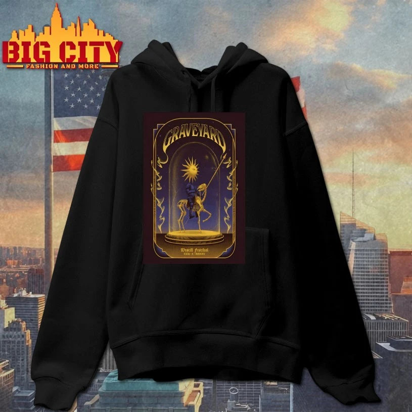 Graveyard 10-26-2025 Vallet France Event Poster shirt
