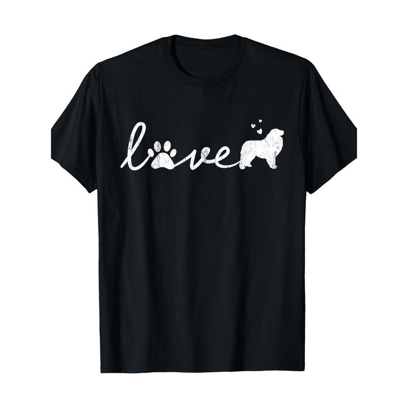 Great Pyrenees Pyr Mom Dad Dog Love Pet Paw Gift T-Shirt Made in USA Hoodie, Sweatshirt | RetroVerseTees.com