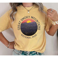 Great Smoky Mountains National Park Comfort Colors Tshirt Hoodie, Sweatshirt | RetroVerseTees.com