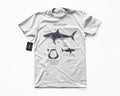 Great White Shark Anatomy T-shirt, Shark Shirt Best Price Hoodie, Sweatshirt | RetroVerseTees.com