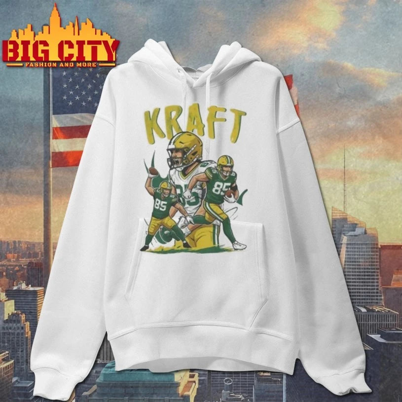 Green Bay Packers Tucker Kraft Graphics shirt