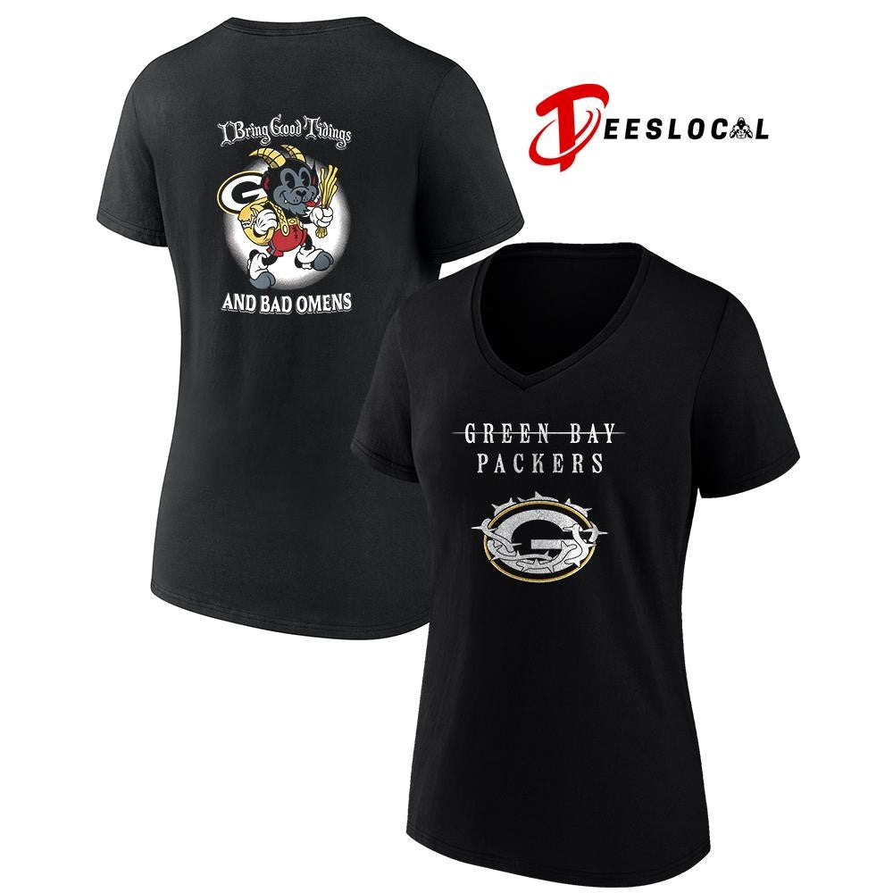 Green Bay Packers x Bad Omens I bring good tidings shirt