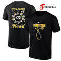 Green Bay Packers x Grateful Dead Nurse it’s a work of heart bears shirt