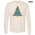 Green Bushel Of Bows Christmas Tree Long Sleeve Comfort Colors T-Shirt 'NLB' Hoodie, Sweatshirt | RetroVerseTees.com