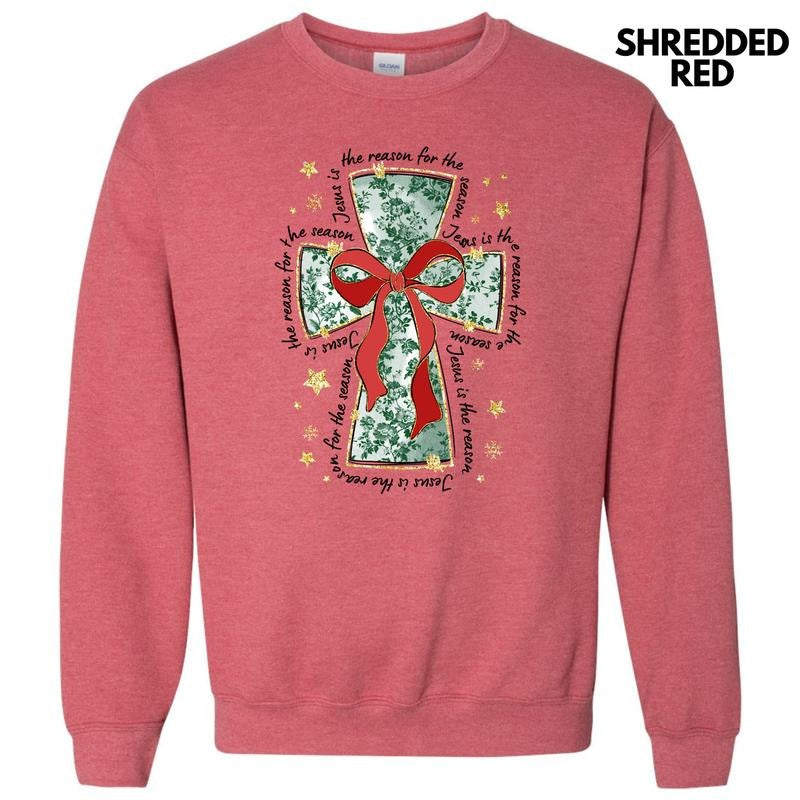 Green Jesus Season Cross Sweatshirt 'NLB' T-Shirts, Hoodie | RetroVerseTees.com