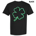 Green Puff Shamrock Comfort Colors T-Shirt Hoodie, Sweatshirt | RetroVerseTees.com