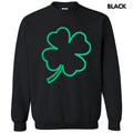 Green Puff Shamrock Sweatshirt T-Shirts, Hoodie | RetroVerseTees.com