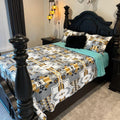 Grey Aztec 3 Piece King Size Quilt Set T-Shirts, Hoodie, Sweatshirt | RetroVerseTees.com