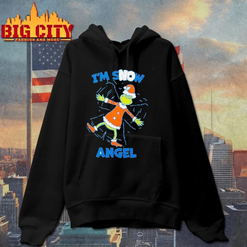Grinch I’m Snow Angel Christmas 2025 Shirt