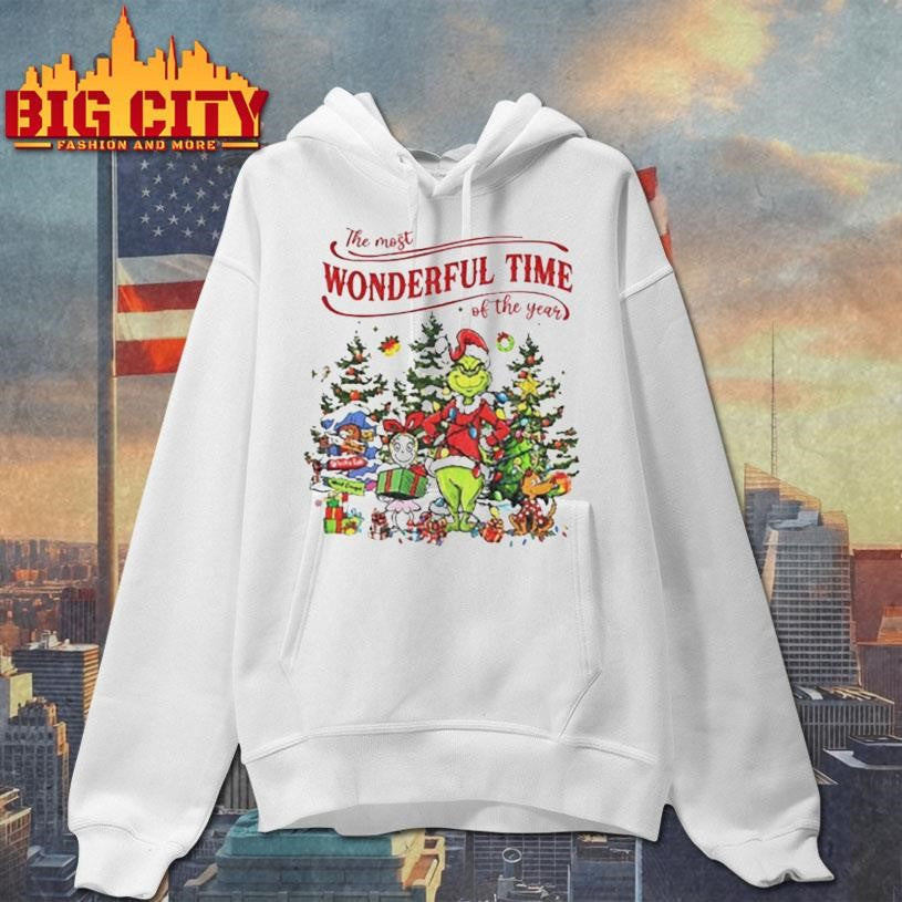 Grinch and Friends the most wonderful time of the year Christmas shirt
