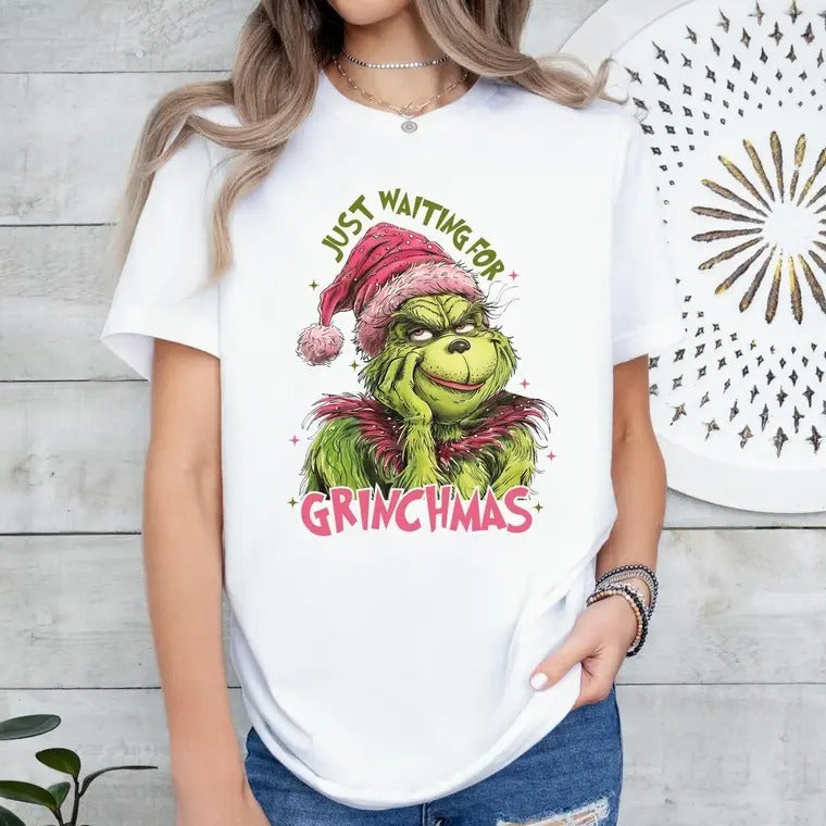 Grinchhhh Shirt, Funny Shirt, Christmas Tee Hoodie, Sweatshirt | RetroVerseTees.com