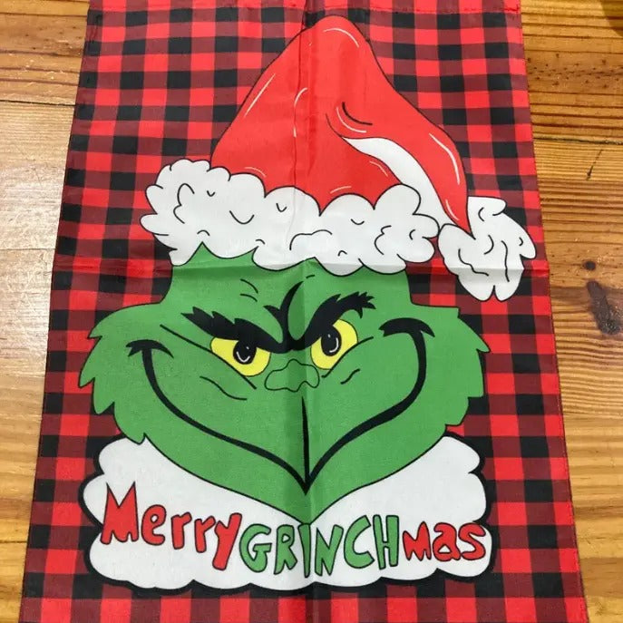 Grinchhhmas, WhoVille, Garden Flag T-Shirts, Hoodie, Sweatshirt | RetroVerseTees.com