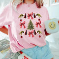 Grinchy Coquette, Christmas Coquette Bow, Retro Grinch Christmas Shirt, Funny Christmas Shirt, Santa Hat Hoodie, Sweatshirt