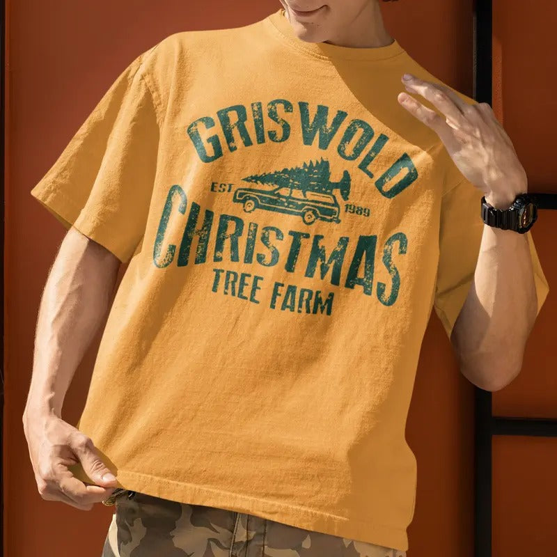 Griswold's Tree Farm Family Christmas Desde 1989, Classic T Shirt, Unisex T Shirt Hoodie, Sweatshirt | RetroVerseTees.com