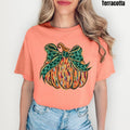 Groovy Brushstroke Pumpkin Comfort Colors T-Shirt 'NLB' Hoodie, Sweatshirt | RetroVerseTees.com