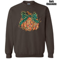 Groovy Brushstroke Pumpkin Sweatshirt 'NLB' T-Shirts, Hoodie | RetroVerseTees.com