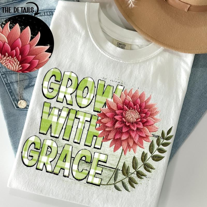 Grow with Grace DTF Transfers - THIS IS NOT A SHIRT Hoodie, Sweatshirt | RetroVerseTees.com