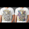 Guerrero azteca 1 T-shirts White Cotton Slim-fitting Menswear Hoodie, Sweatshirt | RetroVerseTees.com