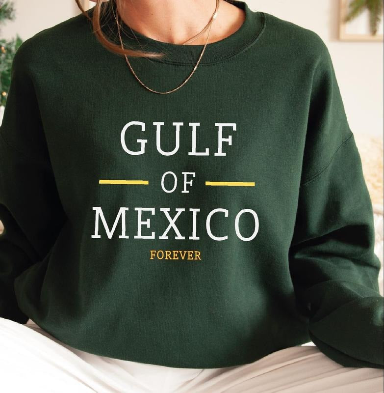 Gulf of Mexico Forever Sweatshirt Hoodie, Mexico Support Sweatshirt, Gulf Of Mexico Forever Shirt | RetroVerseTees.com