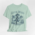 Gulf of Mexico Funny Pirate Cat Shirt, Golfo de México Retro Vintage Art Shirt, Gulf of Mexico Cat Shirt, Gulf of Mexico...