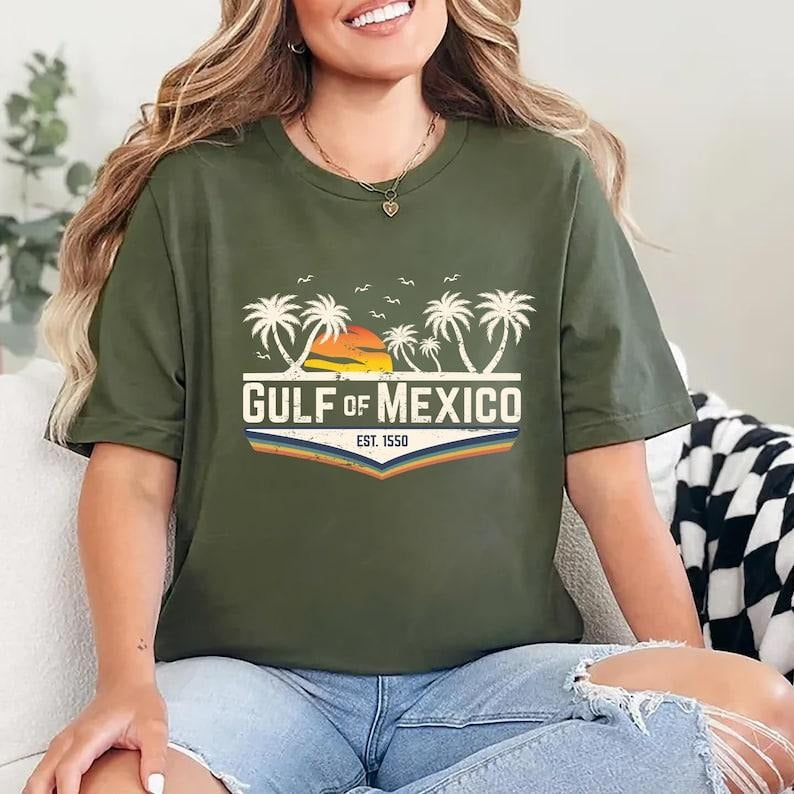 Gulf of Mexico Shirt, Gulf Coast Hoodie, Mexico Sweatshirt, Gulf of Mexico Gift, For Men, For Women | RetroVerseTees.com